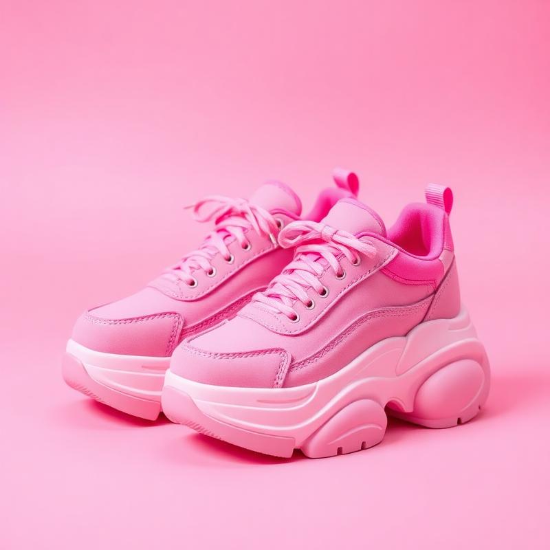 Tênis Chunky Rosa